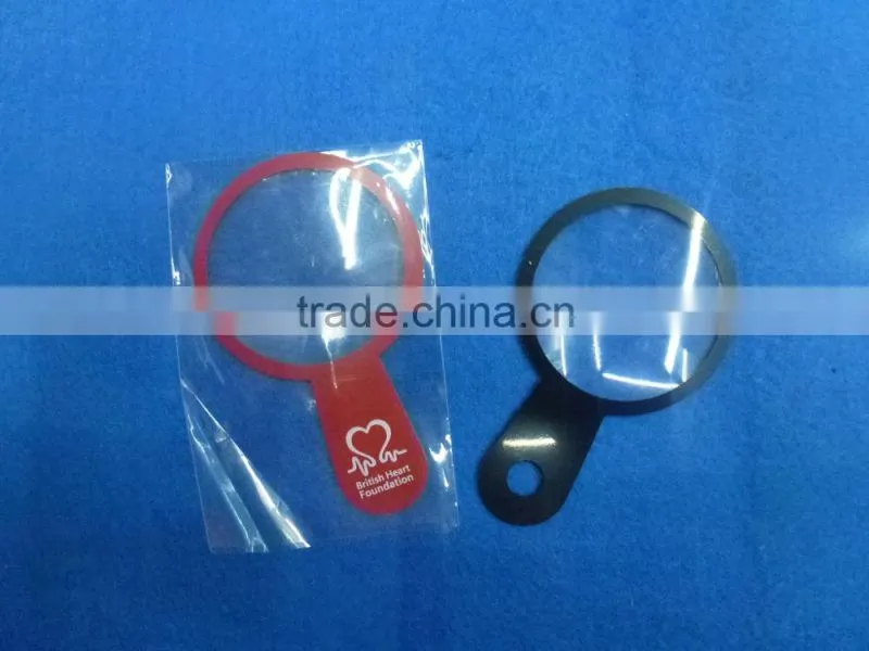hot sale handheld magnifier, plastic fresnel lens magnifier