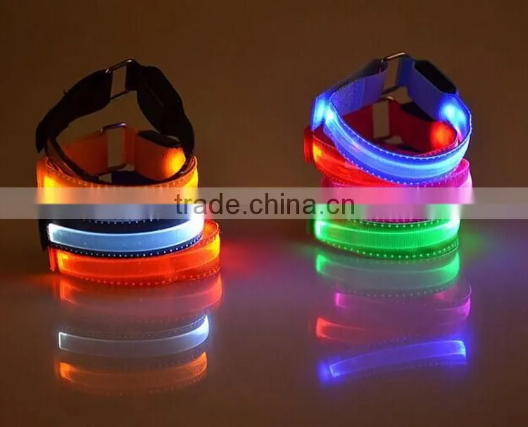 Amazing hot selling factory price colorful led cycling armband China