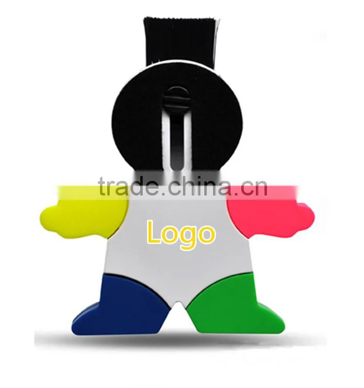 Special design school gadgets cartoon creative innovative multi color pen