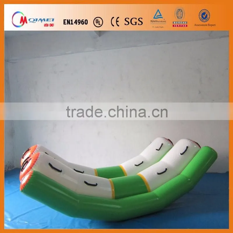 Manufacturer customize ! Inflatable water games water toys inflatable water seesaw inflatable water totter for sale