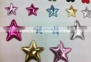 Wholesale PU heart shape Ultrasonic embossed applique