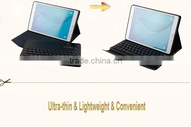 Bee ant pattern all-in-one bluetooth keyboard for Samsung 10.1inch T550/T551-SA1055