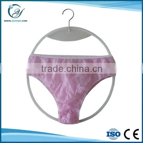 Pink SPA disposable underwear for women