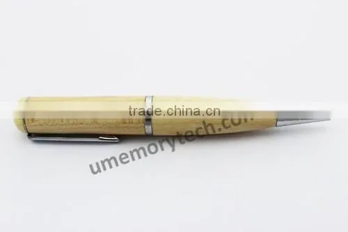 2017 New design Wooden pen usb memory drive stick 8gb 16gb