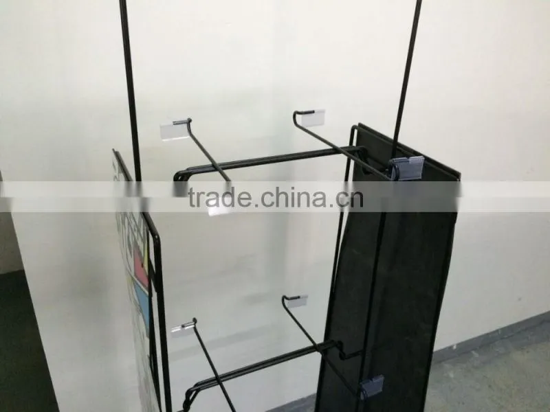 Pretty Attractive Design metal display stand with hooks