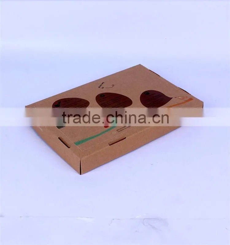2016 Cheap Recycled Brown Folding Kraft Paper Box