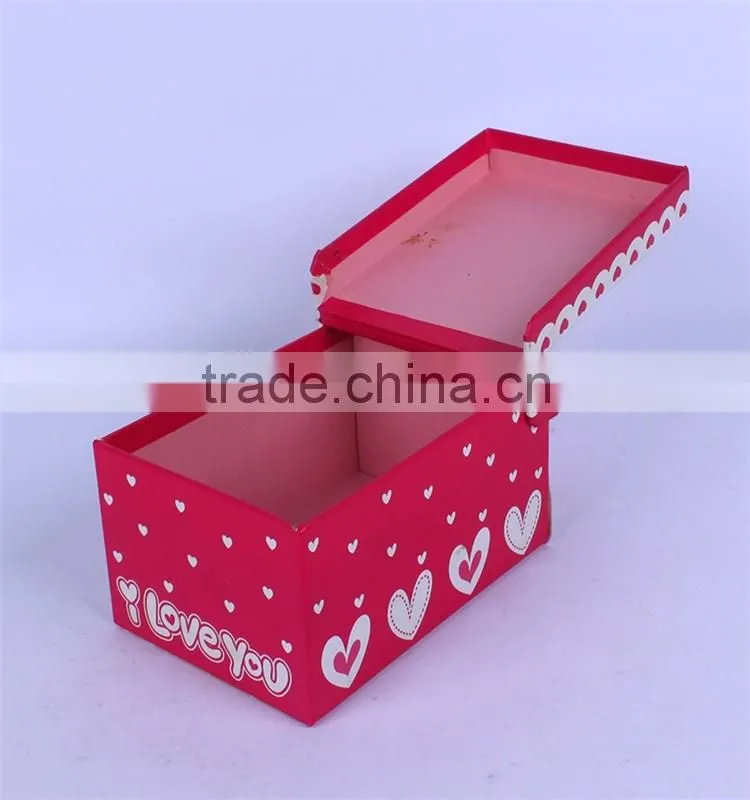Custom baby shoe box packaging manufacturer