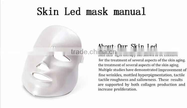 3in1 LED Photon Mask Skin Rejuvenation LED Light Therapy Photodynamics PDT