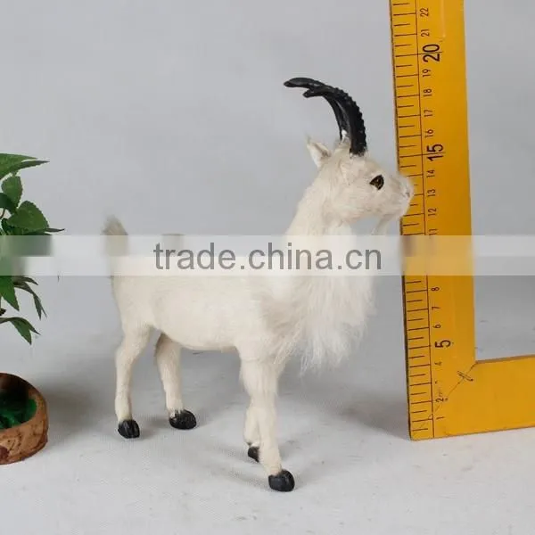 Cheap looks like live sheep fur animal figurines for sale