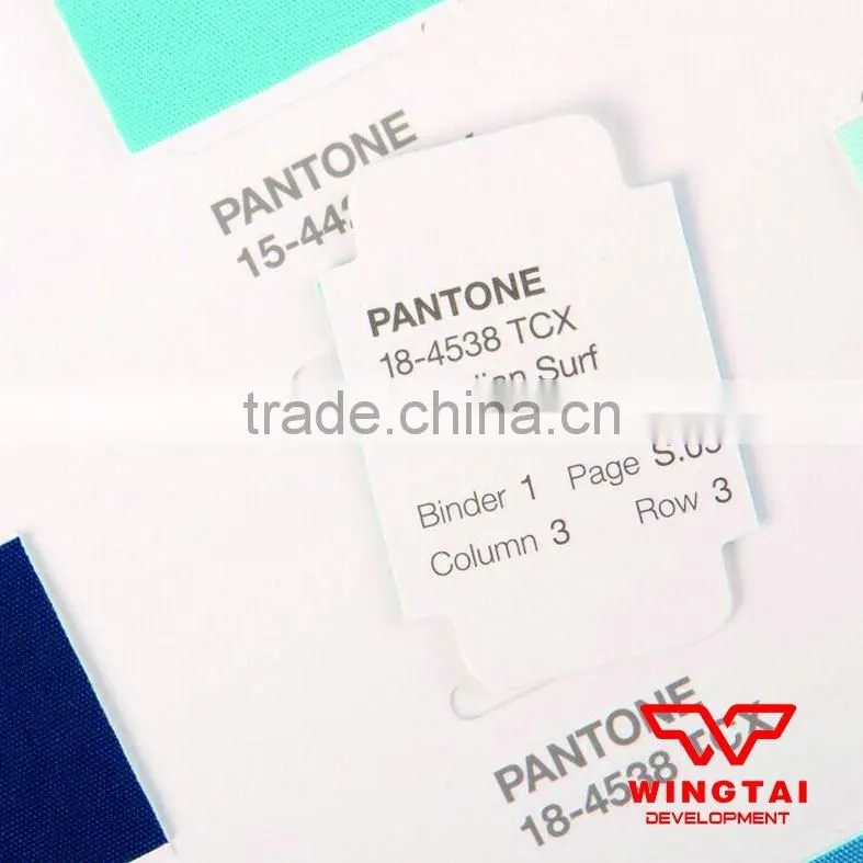 PANTONE TCX FASHION HOME INTERIORS Cotton Chip Set FHIC400