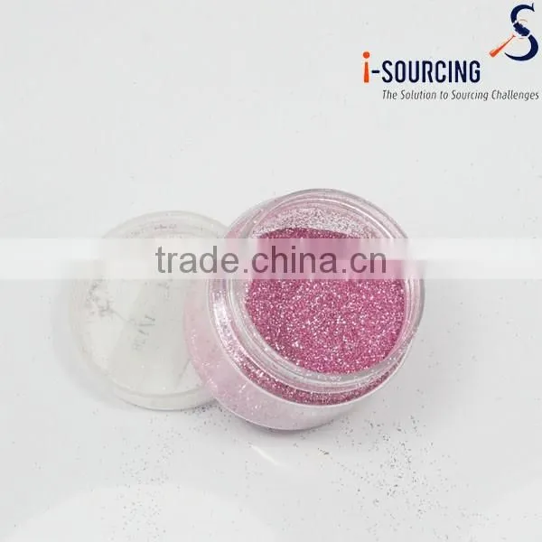 Solvent Resistance High quality Glitter for Nail polish many colors available
