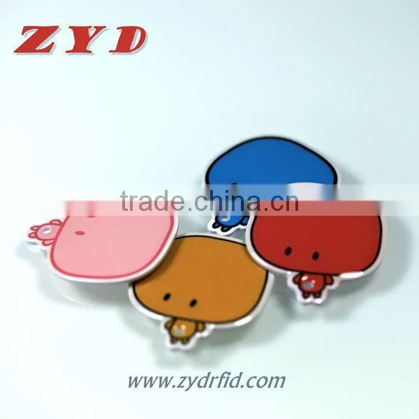 Custom printable epoxy NFC key tag