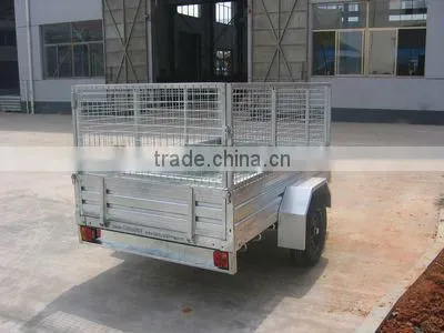 2015 hot dipped galvanized cage trailer