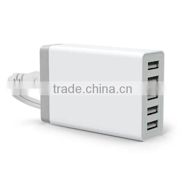 Super fast universal 5 ports usb charger adapter power strip with USB ports