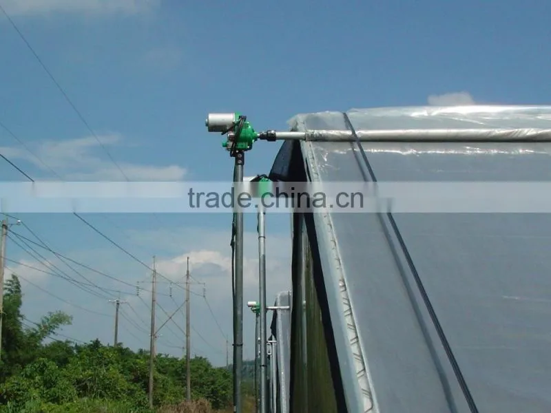 greenhouse pvc lock profile
