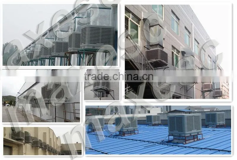 Plastic Axial Low Noise Swamp Air Cooler for Office