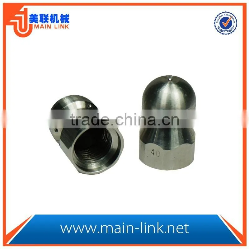 Stainless Steel pipe cleaning nozzle for garden hose