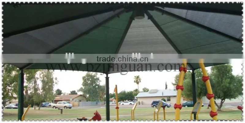 outdoor HDPE virgin&recycle material sun shade sail