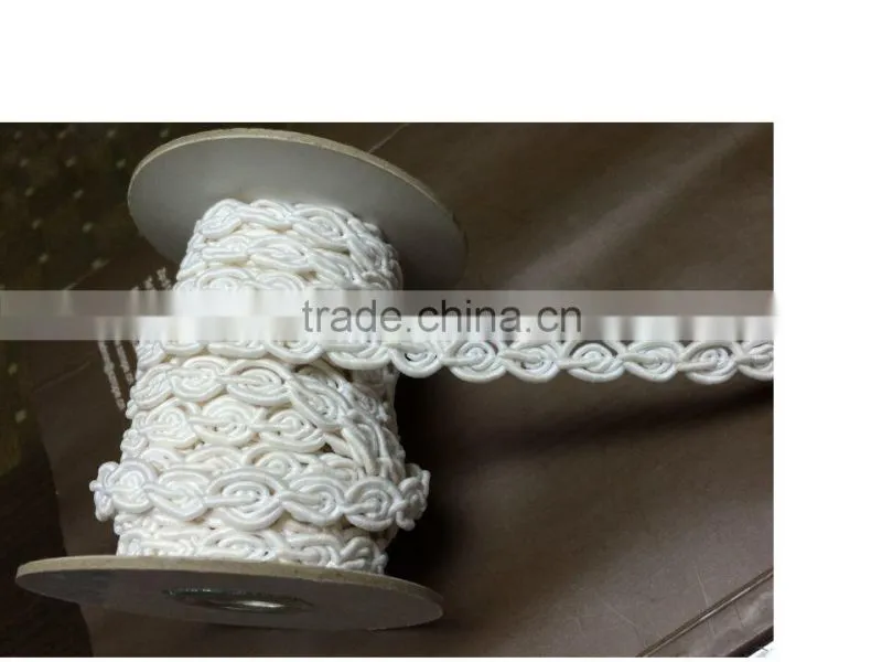 2014 fashion lace for decorating cloth or dress ,crocheted lace