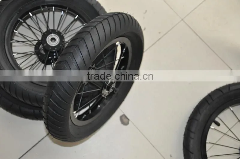 12.5x3.0/12 1/2x3.0 steel wire spoke wheel