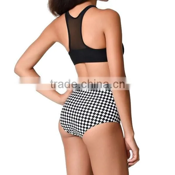 High Waist 2017 Sexy Swim Suit