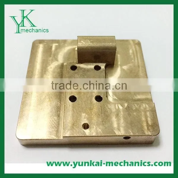 High quality CNC machining fabrication brass auto part fabrication