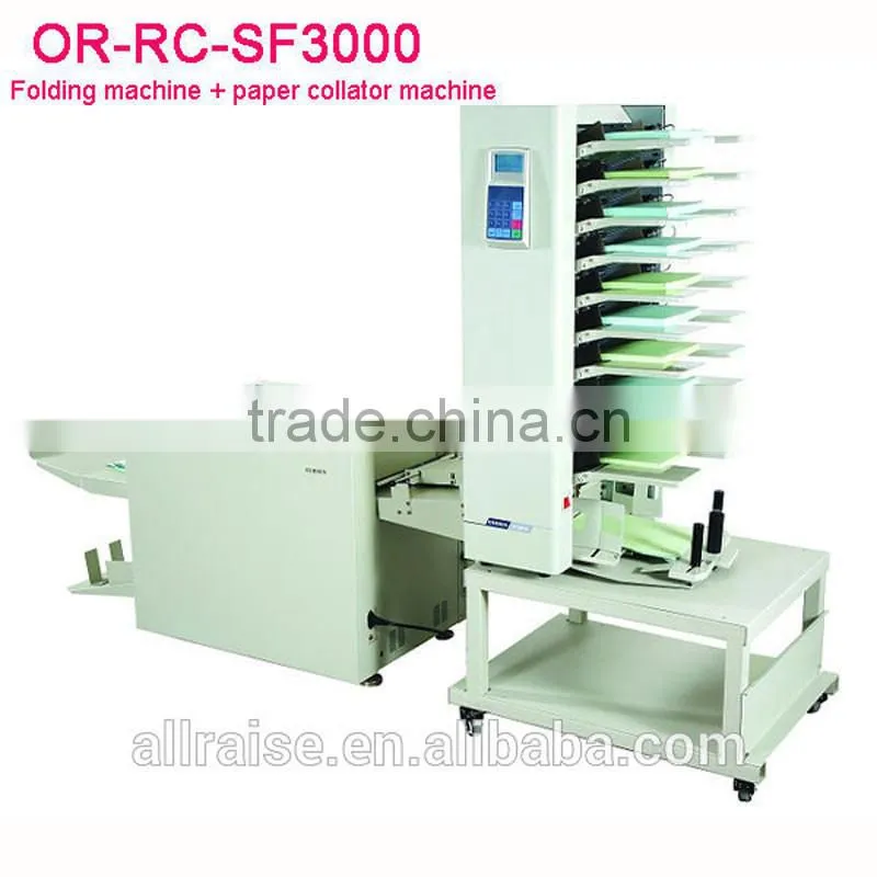 6/10/12 stations office paper collator machine, industrial paper gathering machine, paper collating assembly machine