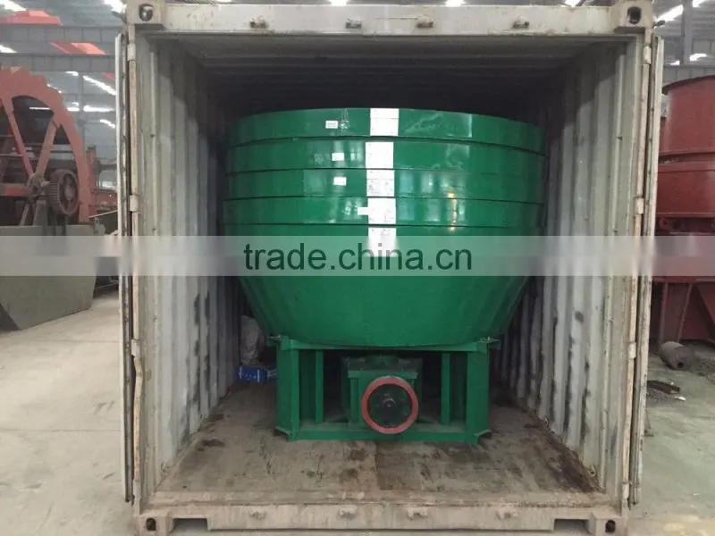 Good tungsten ore separator/wet pan mill/grinder