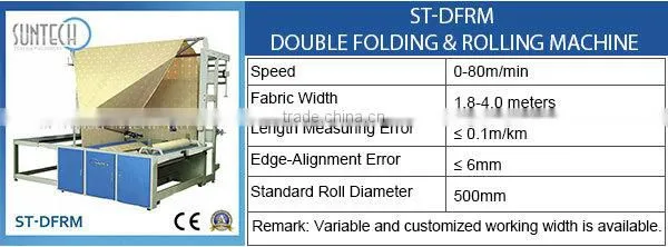 SUNTECH brand Fabric Rolling Machines, No.1 on Alibaba; Visit us at www.suntech-machine.com