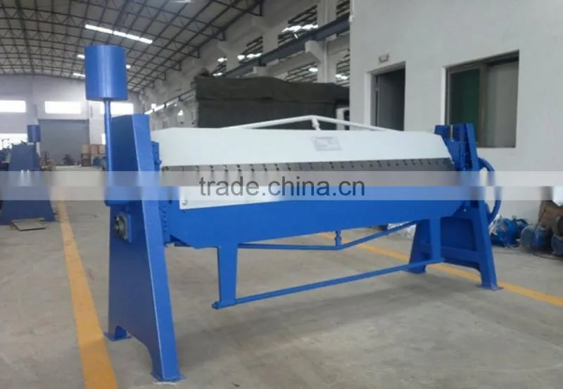 manual steel folding machine, 1.5*2000 manual bending machine,duct folding equipment