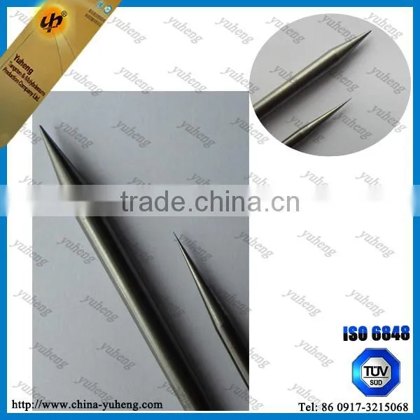 0 rad pre-ground tungsten electrodes for shipyards