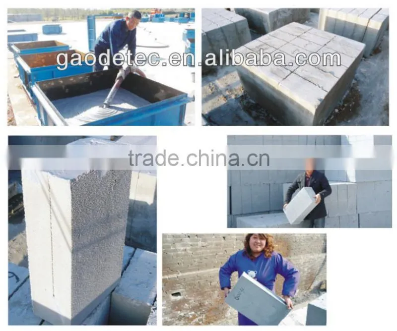 Professional China CLC foam concrete block cutting machine