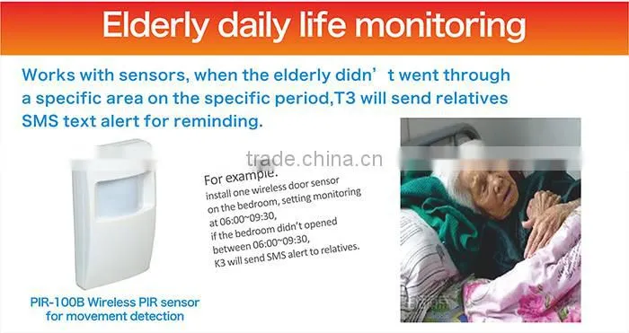 elderly telephone medical alarm system Aged care products