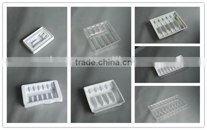 Automatic plastic air pressure thermoforming machine