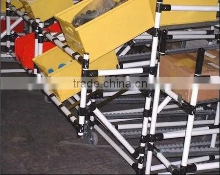 Assembly workbench by lean pipe & lean tube