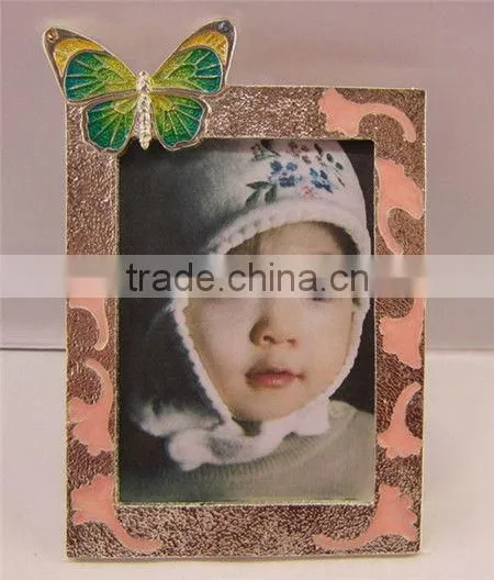 Metal material baby beautiful photo frame