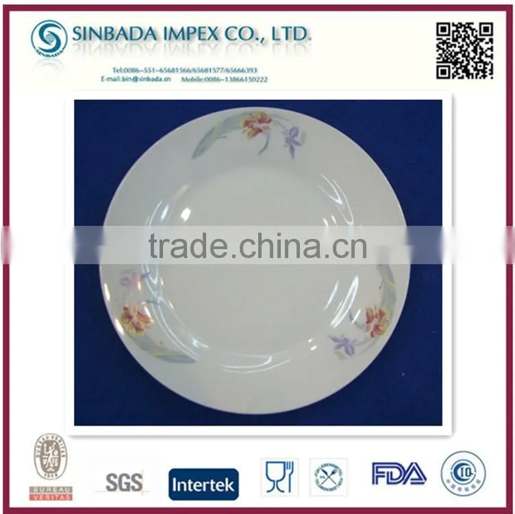 Customizable simple porcelain islamic ceramic plates