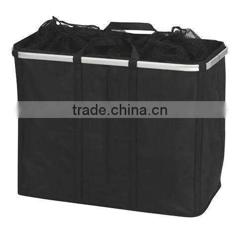 Hot Selling Multifunctional Metal Tube Handled Closet Folding Laundry Hamper
