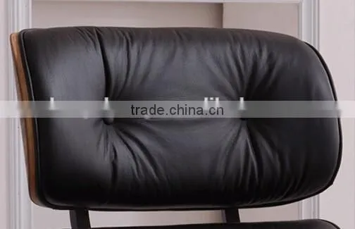 replica lounge chair with bentwood/rosewood/walnut wood