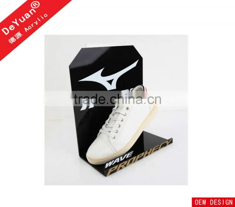 Top Grade Black Acrylic Shoes Display Stand