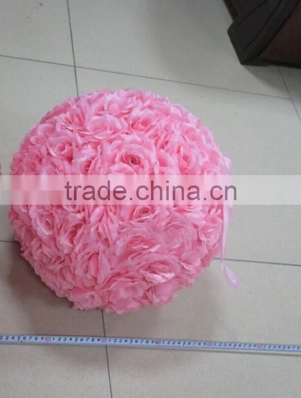 Artificial rose flower ball for wedding decoration