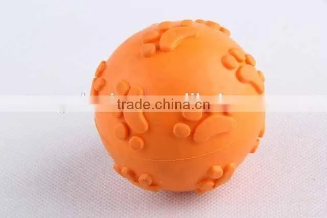 TPR pet toy colorful round ball hot sale dog toy