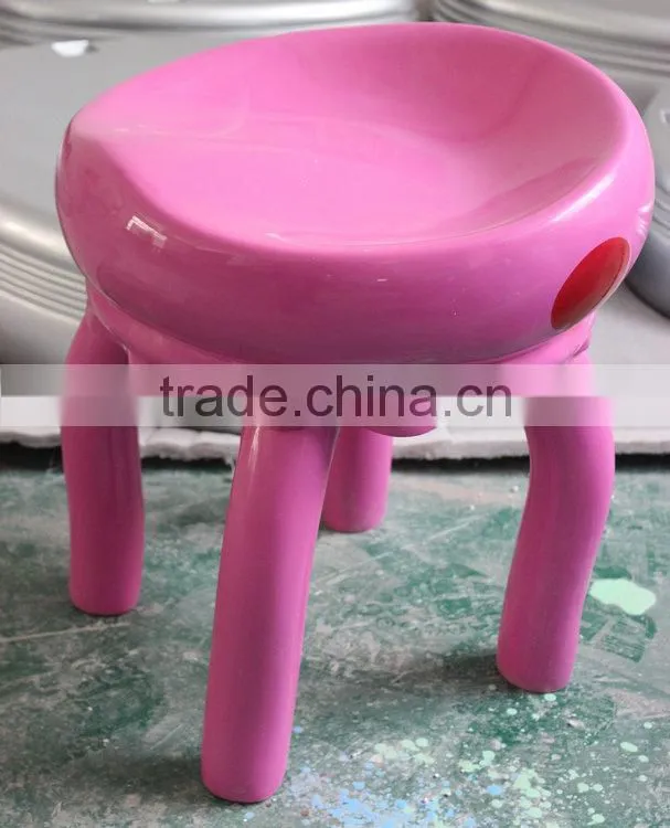 2014 new design fiberglass jellyfish stool