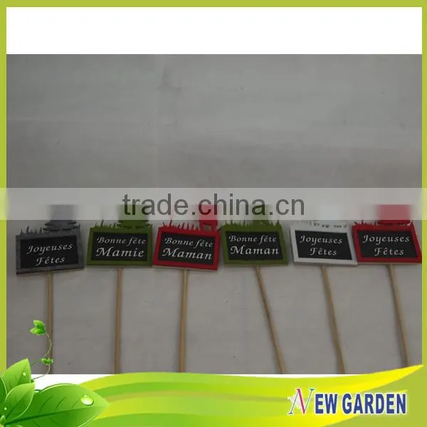 Professional Beautiful Eco Friendly Plant Pot Stick Decoration