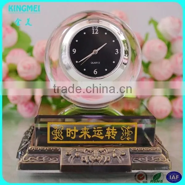 Optical Glass Beautiful Clear Crystal Peacocks For Premium Gifts