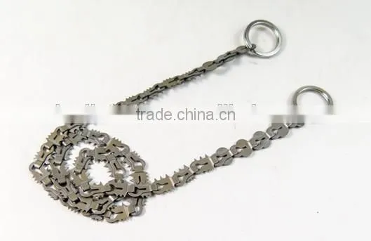 New Multi Use Chain Saw Product Outdoor Camping Folding Saw Light Stainless Chain Saw