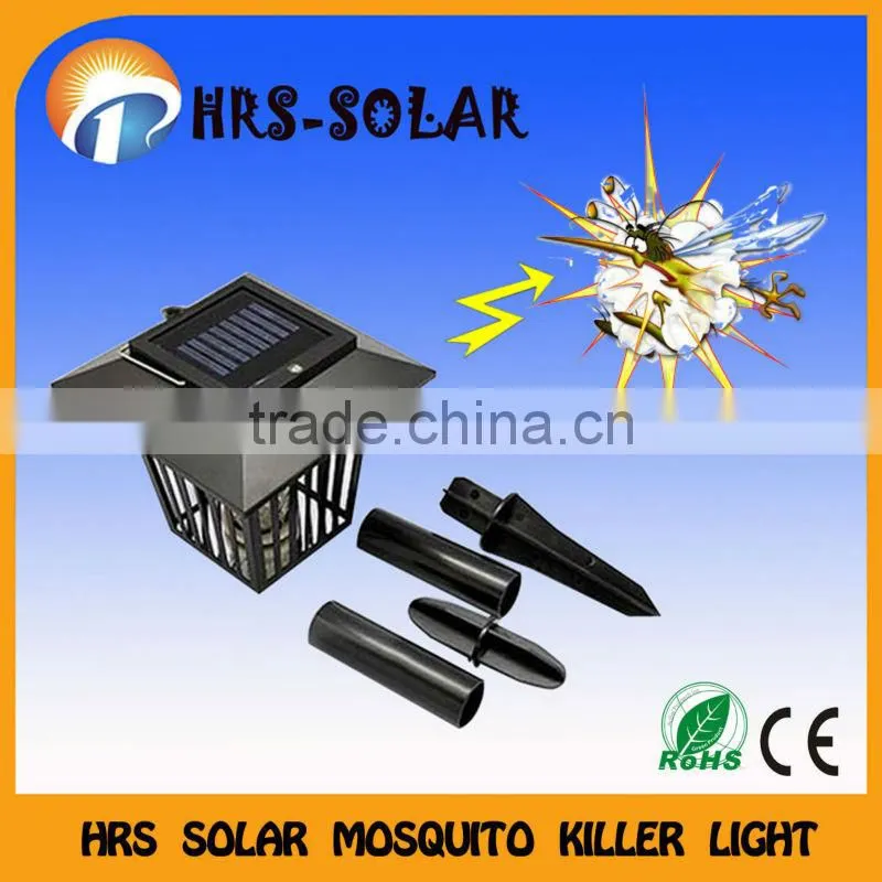 Waterproof solar LED solar lawn light, table light and solar mosquito repeller