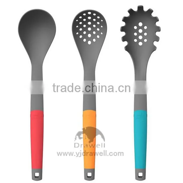 NY-6728 3 Piece Colorful high quality nylon kitchen utensils