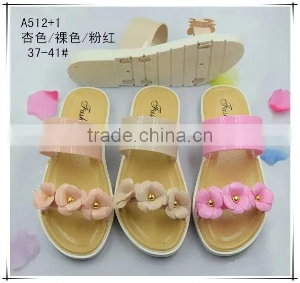 2016 fashion new design slipper with colorful color