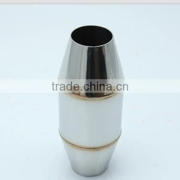 EURO 4 CPSI 200 stainless steel metal honeycomb catalytic converter